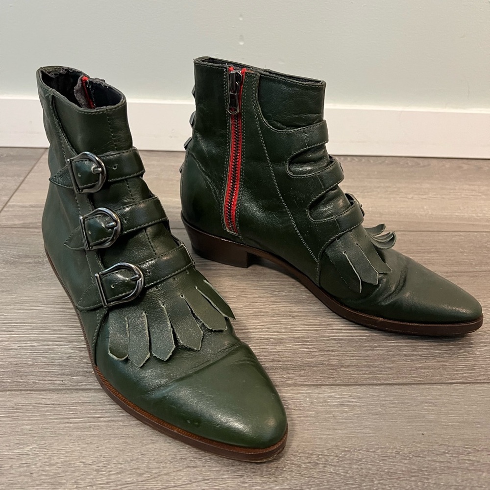 MODERN VICE Jett Classic 3 Buckle Ankle Boot
